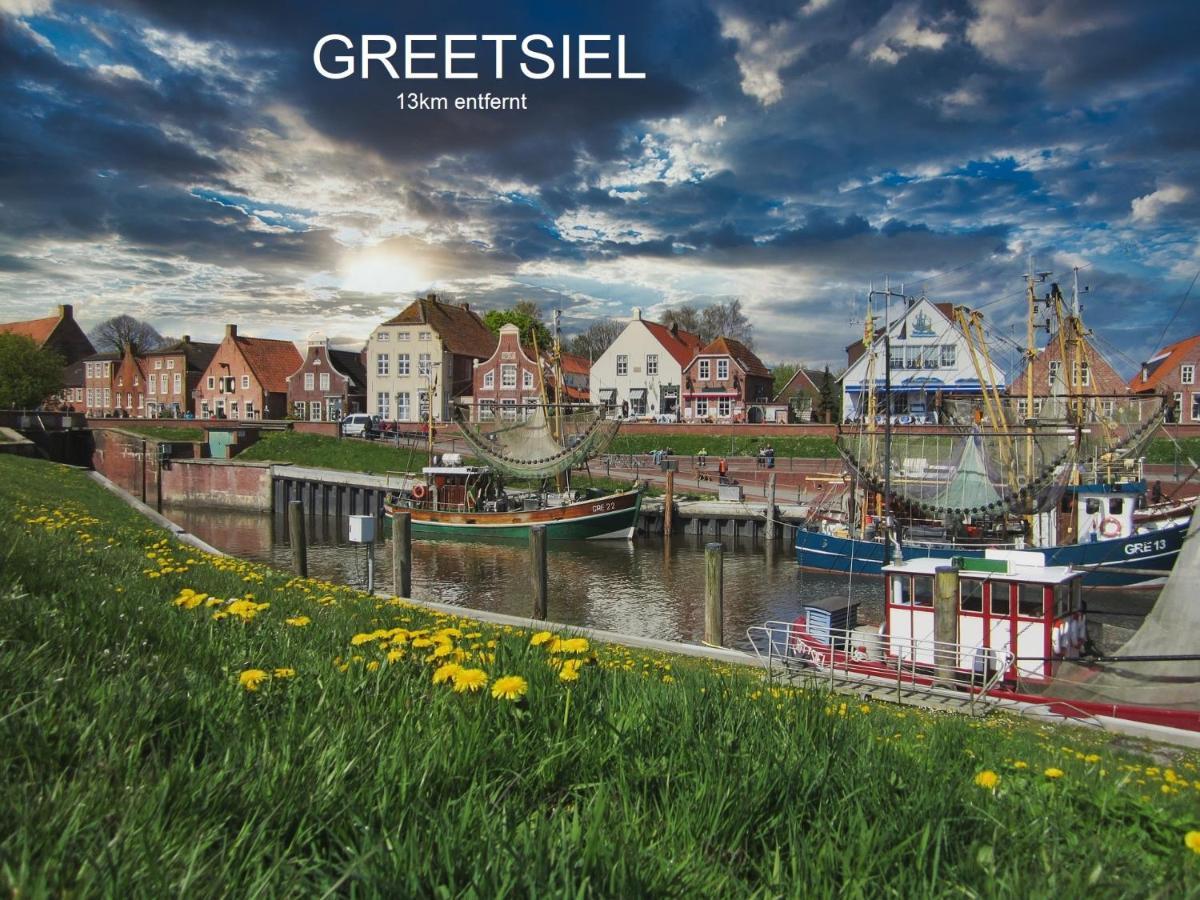 Ostfriesland Apartements -Fewo- Upgant-Schott Zewnętrze zdjęcie